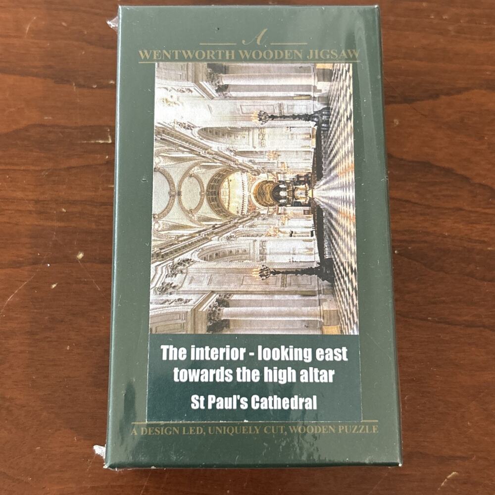 Wentworth Wooden Micro Jigsaw Puzzle Saint Paul’s Cathedral London Great Britain - Picture 2 of 11